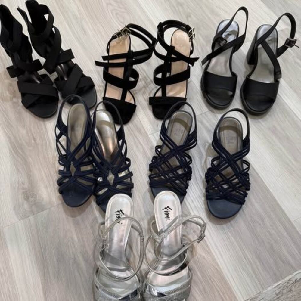 Women’s Size 8 Dress Heels-Bundle - 6 Pairs